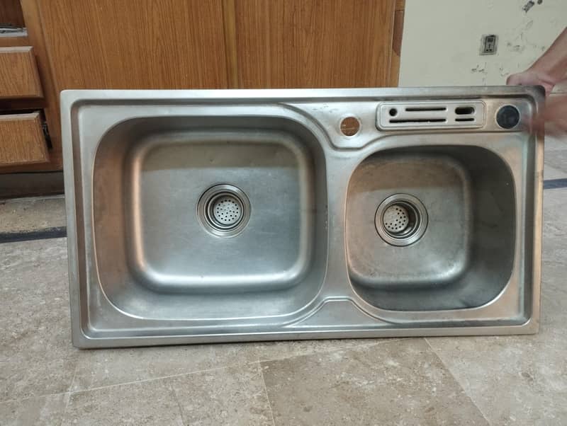 double kitchen sink 2
