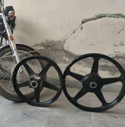 Alloy Rims for 125 New Condition