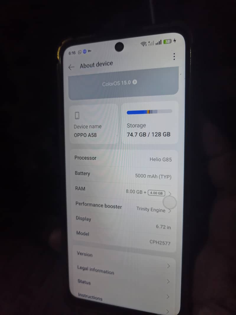 OPPO A58 1