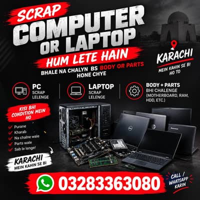 all scrap laptop and PC buyer