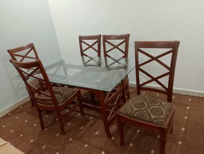Dinning table with 6 seats