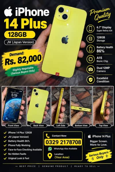 Apple iPhone 14 plus
