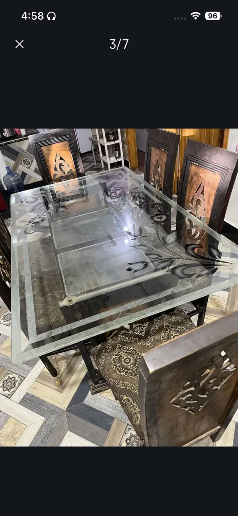 Dining table and chairs 6