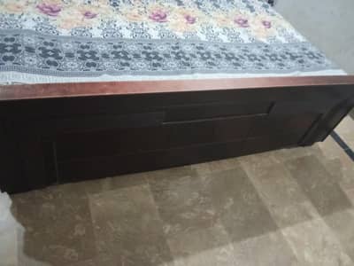 Wooden bed