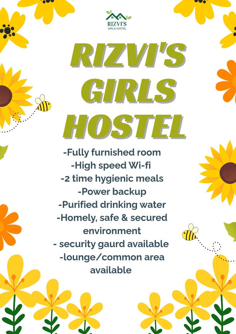 Rizvi's Girls Hostel - Rooms - 1119263788