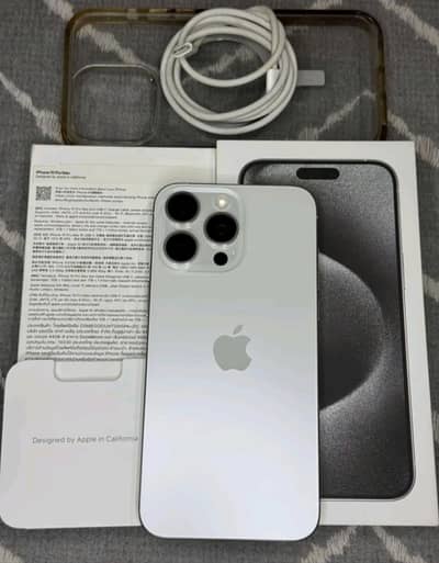 Apple iPhone 15 Pro Max PTA approved Urgent For Sale