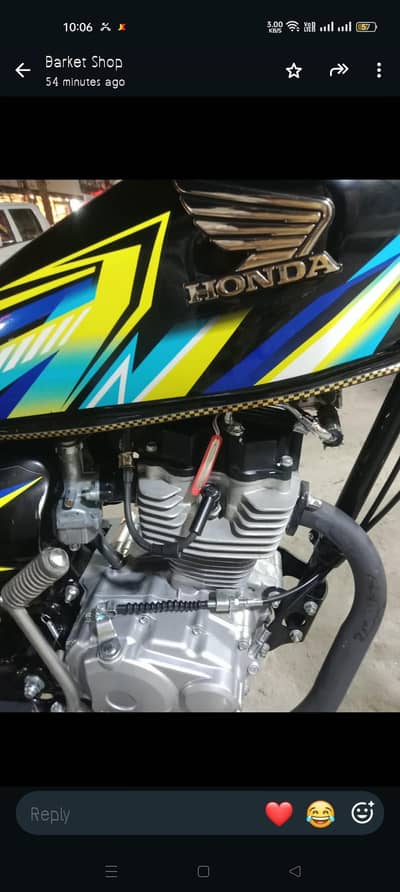 HONDA 125 SALE AT CHEAP PRICE only contact on number 03121683692