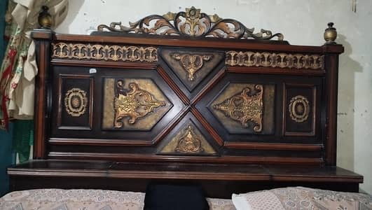 Complete Wooden Furniture Set – Bed, Dressing, Sofa & Tables