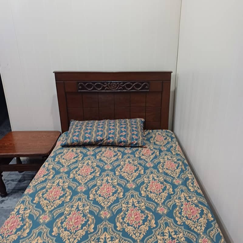 single bed with five seater sofaa 1