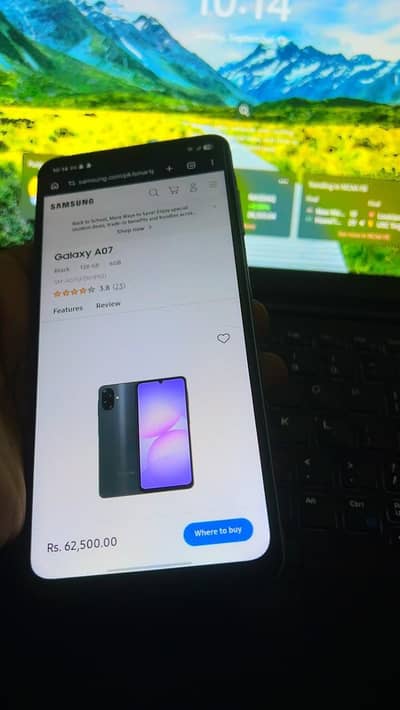 Samsung Mobile A07 6GM 128 Gb