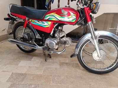 honda CD 70 cc 2024 model urgent for sale
