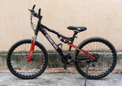 Stoner mountain bike 11 gears shookes disc break