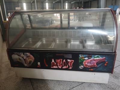 Meat cabinet chiller