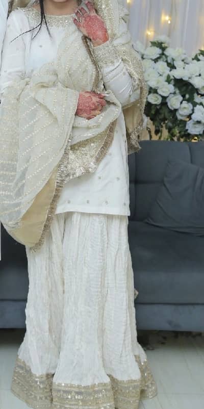 Bridal Nikkah Dress – Worn Once – Excellent Condition