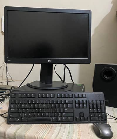 HP Core i5 3rd Generation Desktop + 21.5" LED For Sale