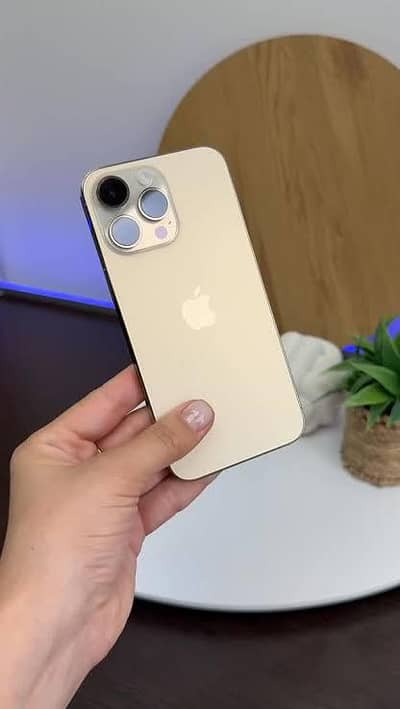 iphone 14 pro max gold 128 gb non pta All ok