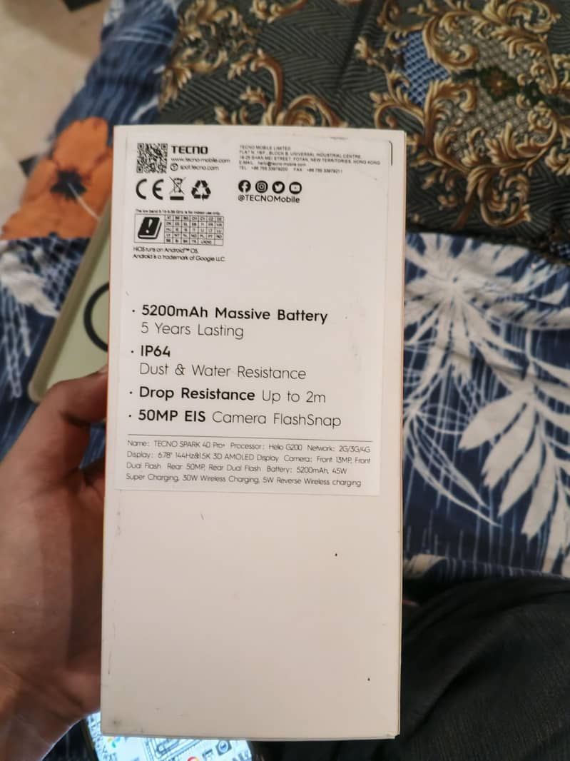 Tecno Spark 40 Pro+ 8