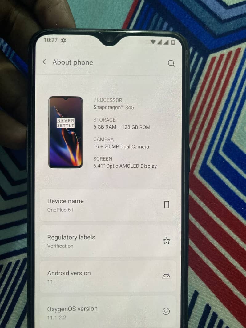 One Plus 6T 2