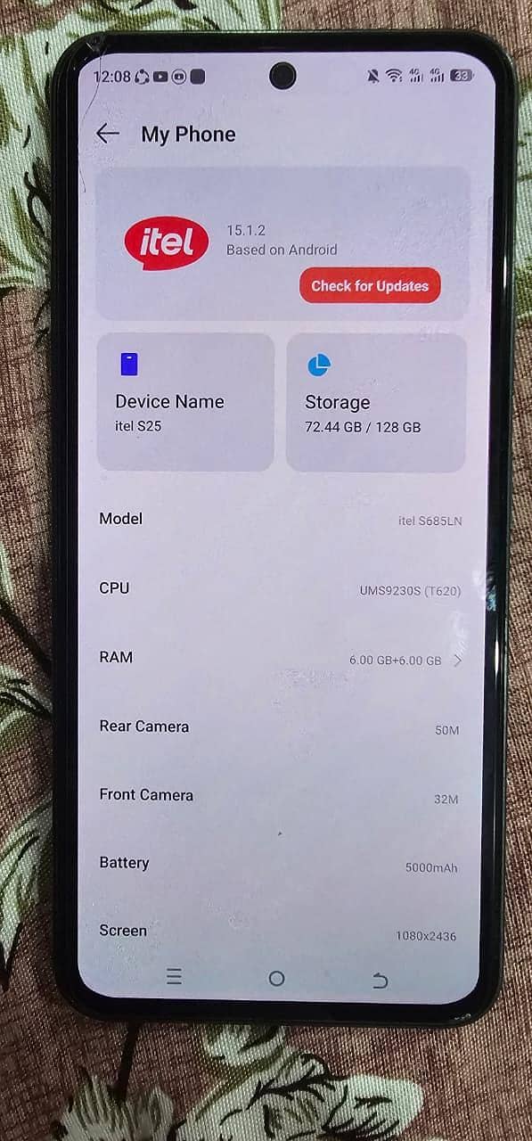 Itel S25 6
