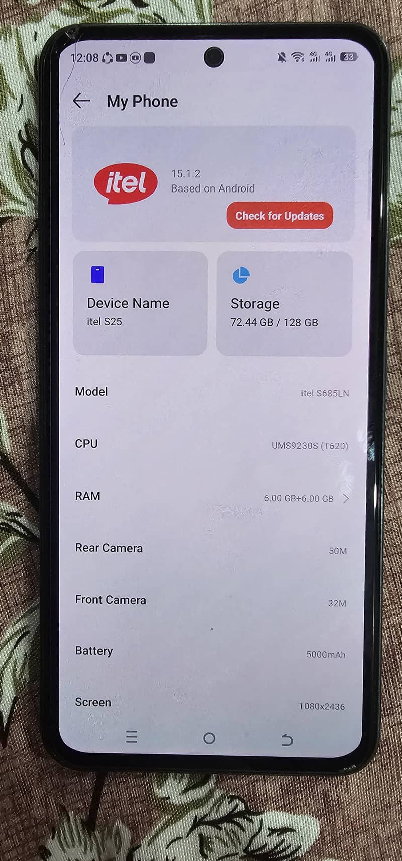 Itel S25 7