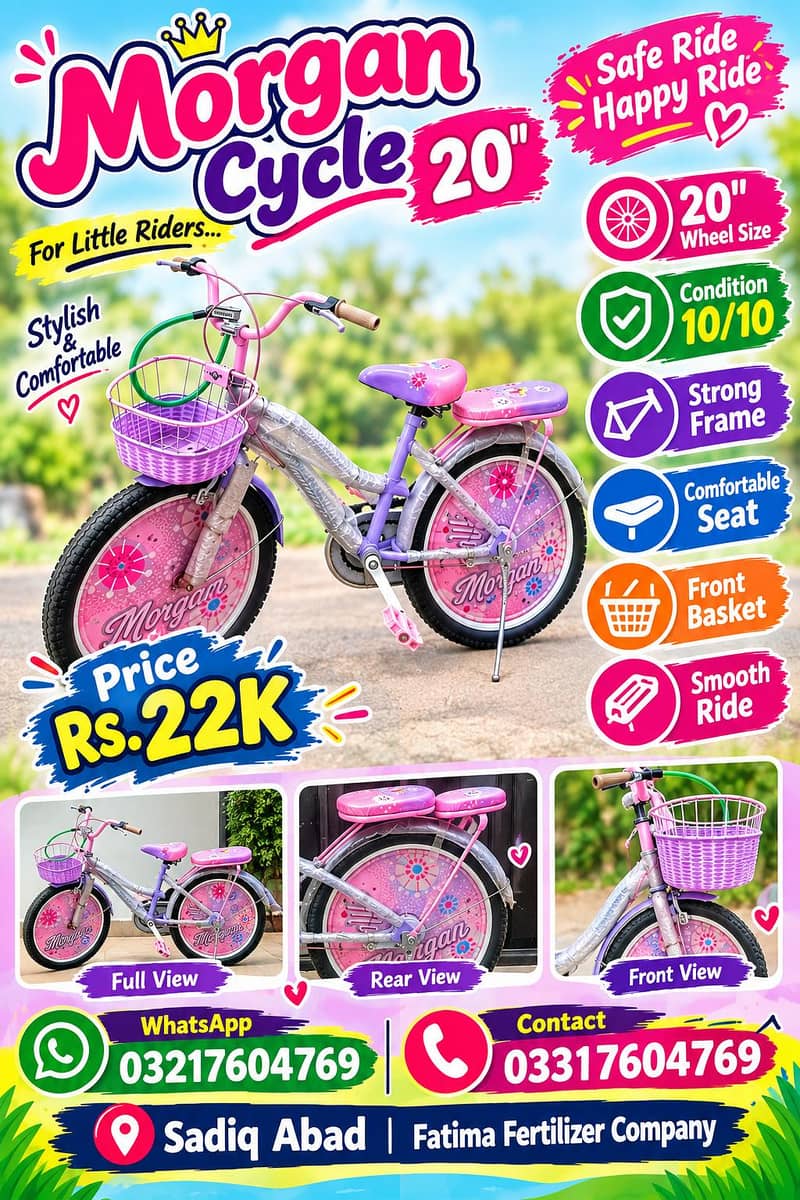 Morgan cycle 20 " 0