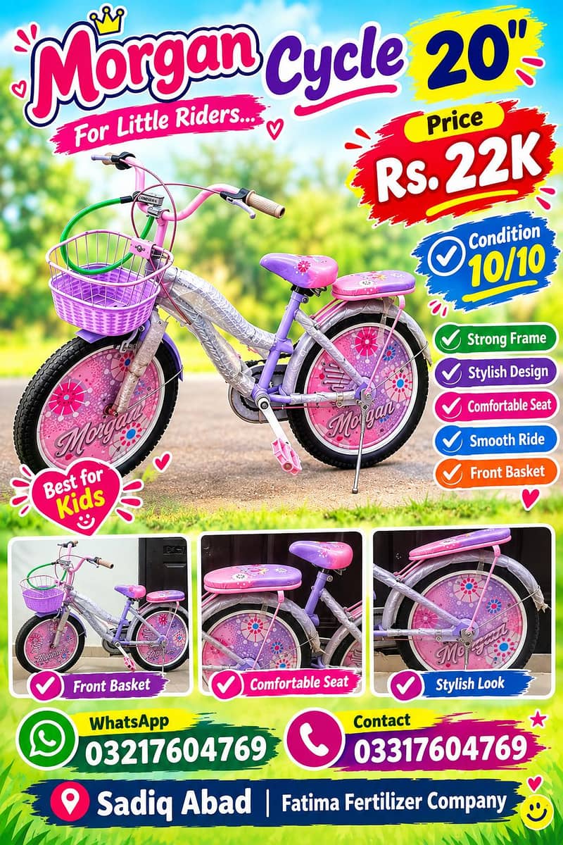 Morgan cycle 20 " 1