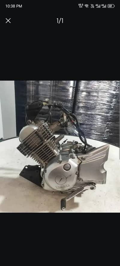 YBR Genuine Fresh Engine, 200kms Mileage Only