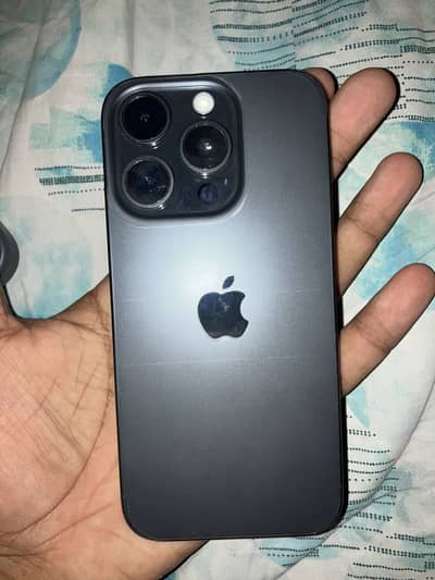 Apple iPhone 15 Pro ha 10 ,10 ha no ani falt lush ha 90 battery