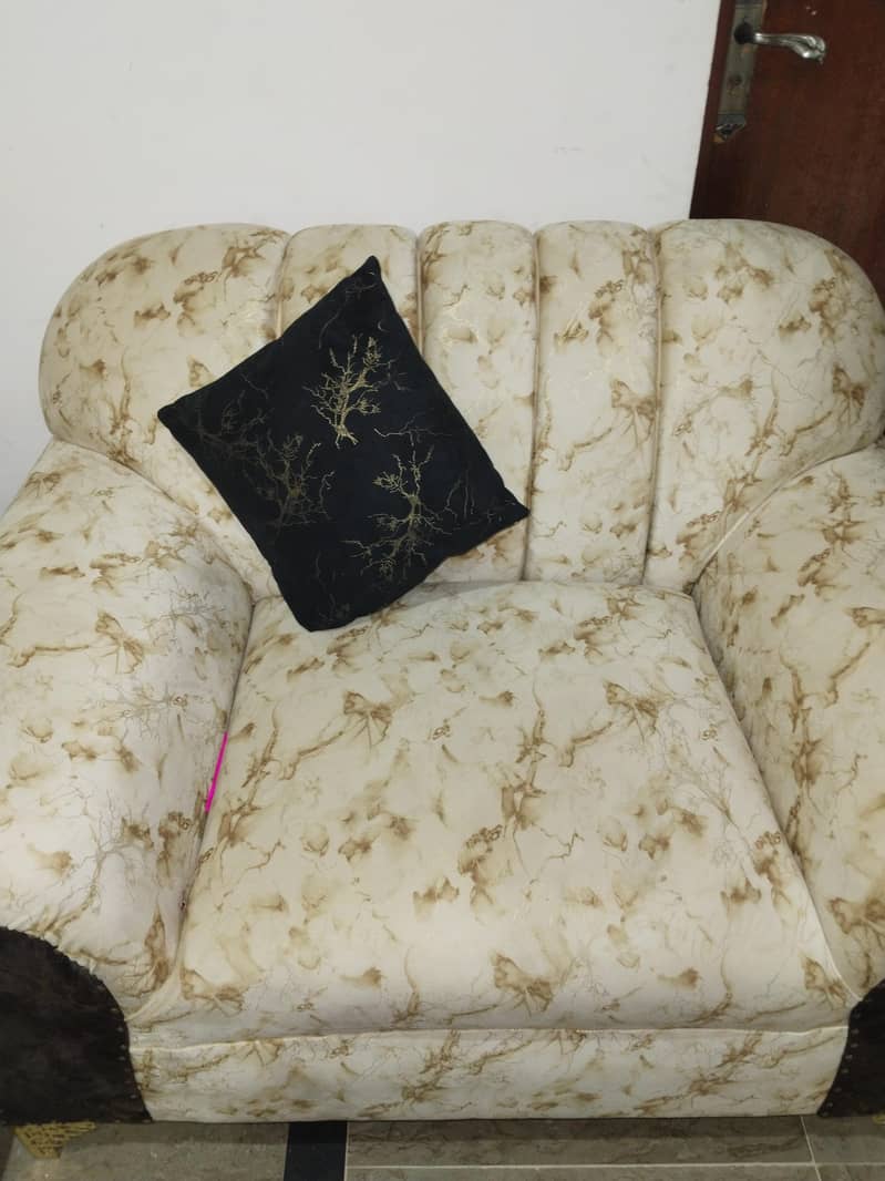 sofa set bed and table. 2