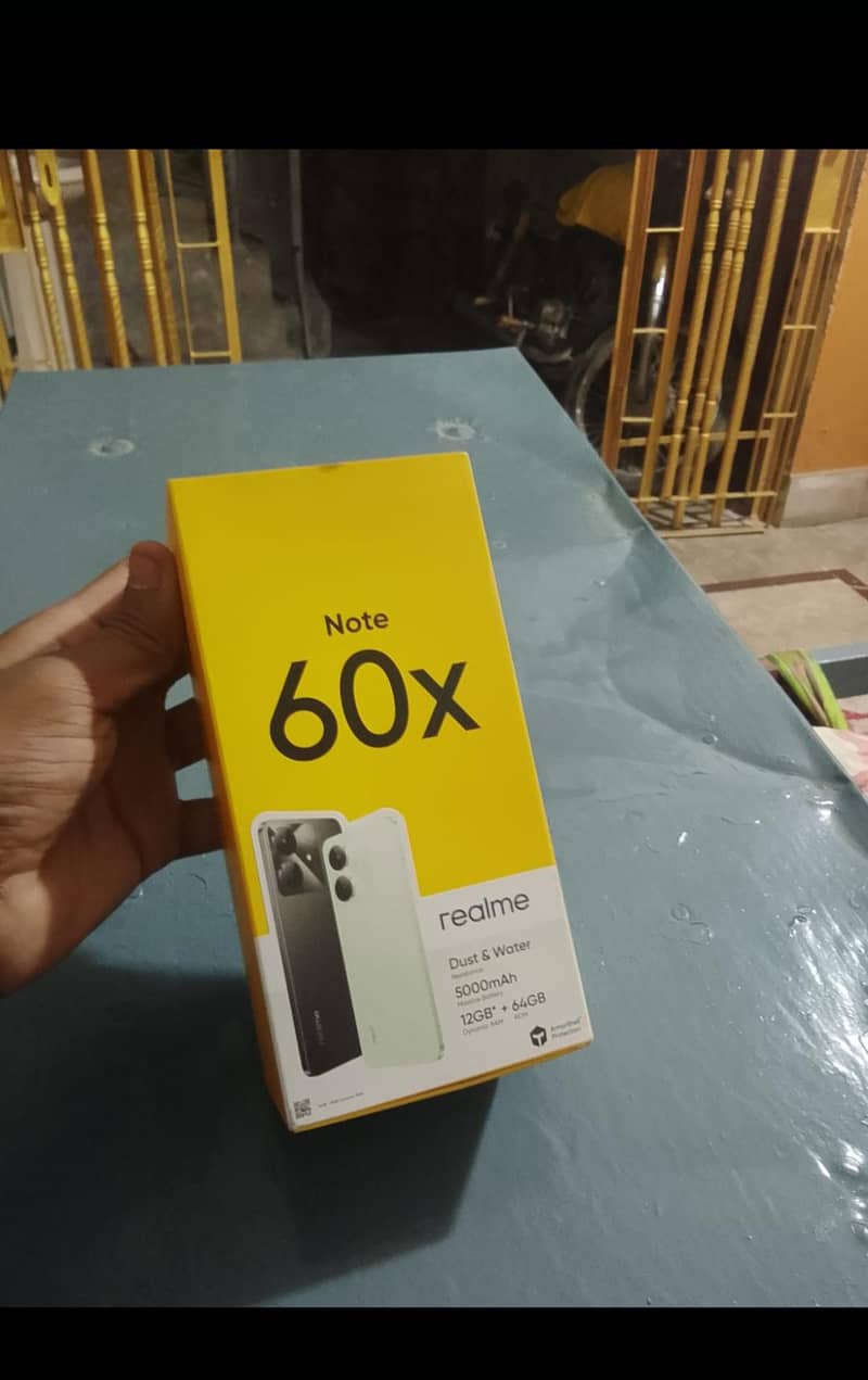 realme note 60x 7