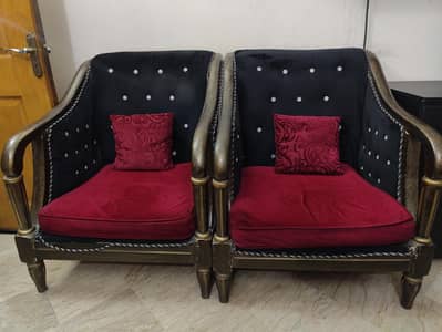 Two 1 seater sofas for sale