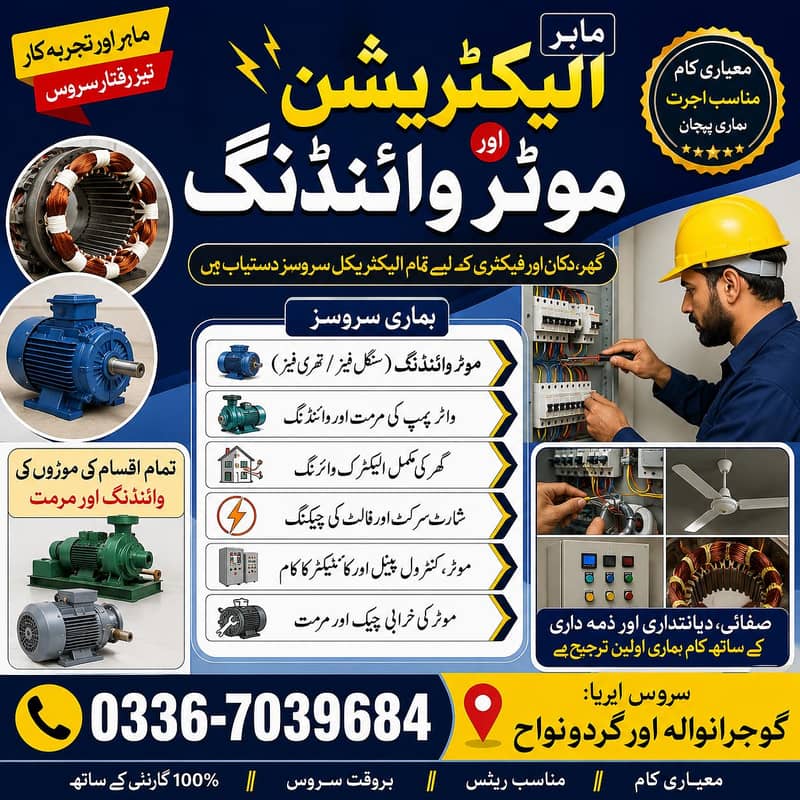 منہا الیکٹریکل ریپئرنگ اینڈ الیکٹریکل پینل سنٹر 1