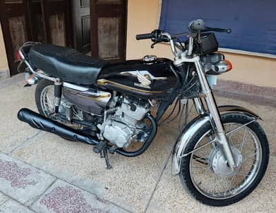 Honda 125 self-start – 2021 Model | Black Color