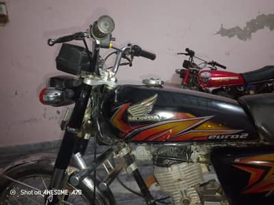 Honda CG 125 2021 model black colour