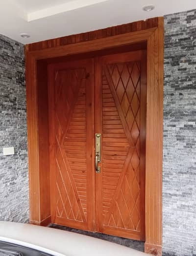 Solid Wooden Main Entrance Door for sale