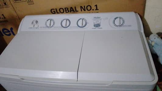 Haier washing machine tow in one