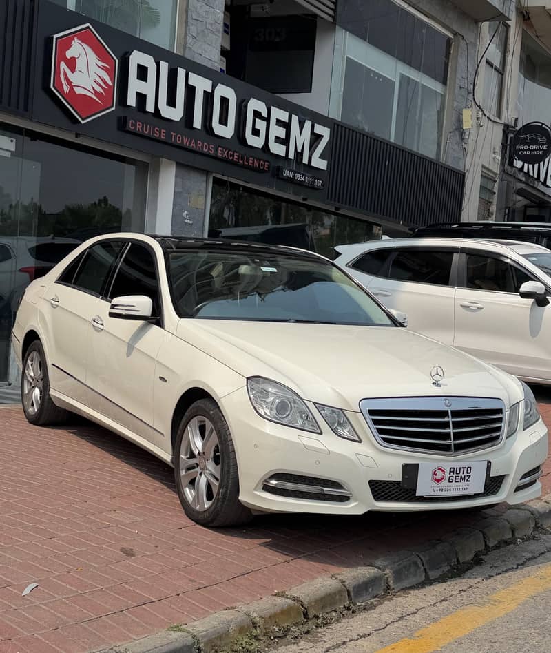 Mercedes E Class 2012 0