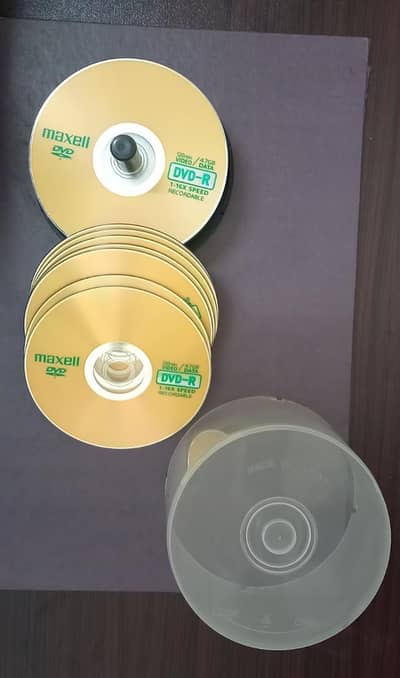 DVD-R Recordable (Packed of 34 Discs) Maxell 4.7 GB, 120 min, 1–16x