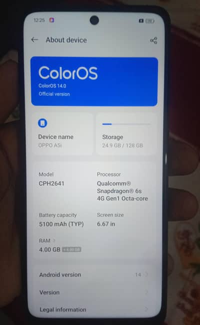 OPPO A5i