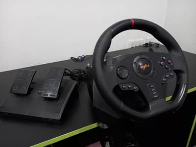 PXN V900 Gaming Steering Wheel 900° | PC PS4 Xbox | Full Box