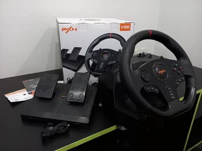 PXN V900 Xbox PS4 PC Steering Wheel | 900° Racing Wheel + Pedals