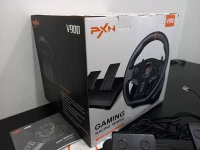 PXN V900 Xbox PS4 PC Steering Wheel | 900° Racing Wheel + Pedals