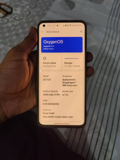 One Plus 9 Pro