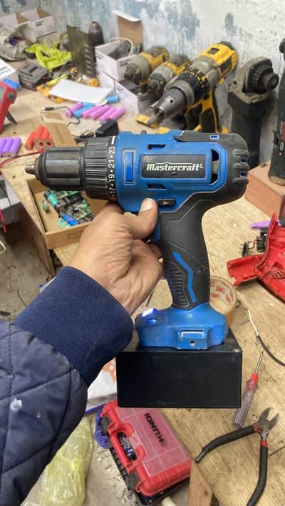 repairing Cordless drill machine