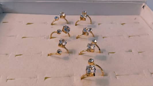 2 Stone Rings