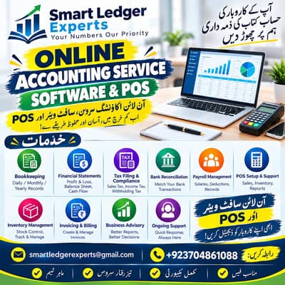 We provide online accounting service