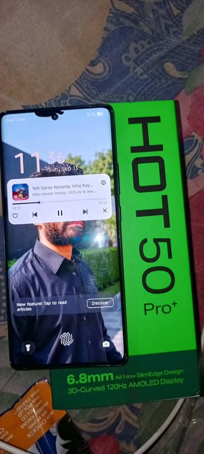 Infinix Hot 50 Pro Plus complet saman