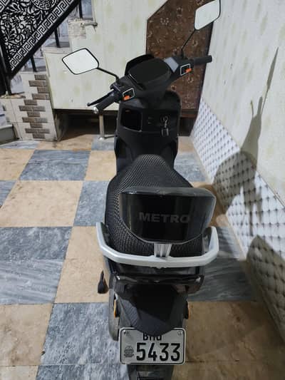 little bit used electric scooty