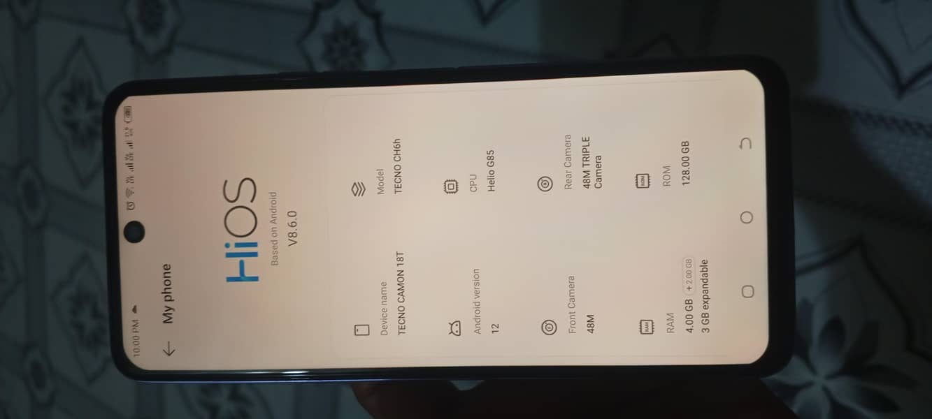 Tecno Camon 18 0