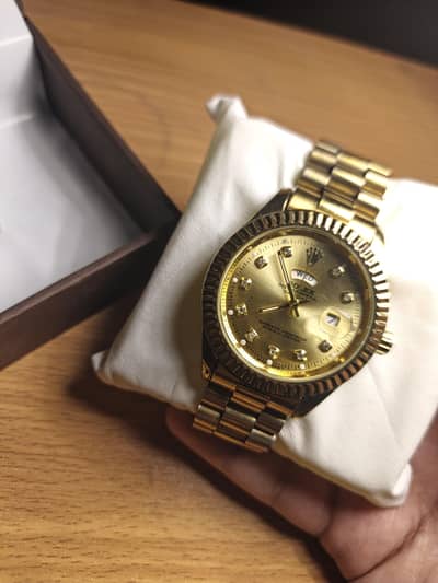 ⌚ Gold Rolex Watch | Only Rs. 999